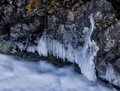 First Creek Ice - Rocks22-8362b